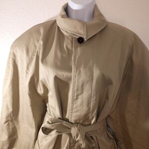 The Frankie Shop Beige Trench Coat